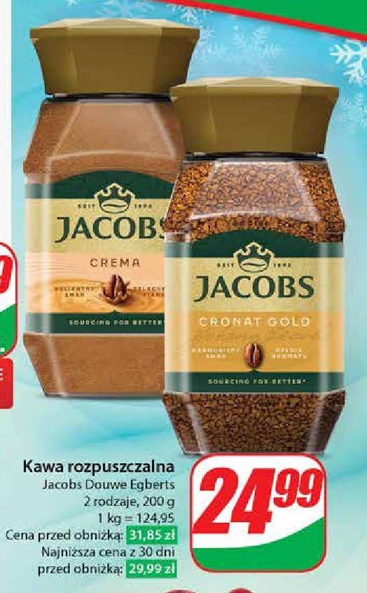 Kawa Jacobs crema gold promocja