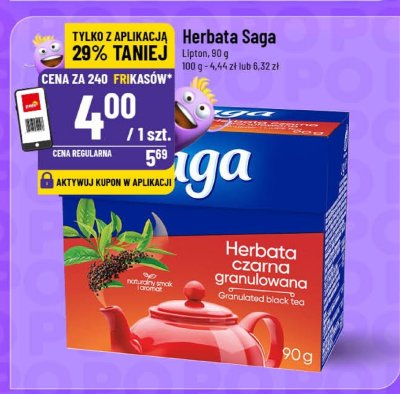 Herbata Saga promocja w POLOmarket