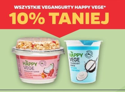 Wszystkie vegangurty -10% promocja w Netto
