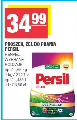 Proszek żel do prania Persil promocja w SPAR