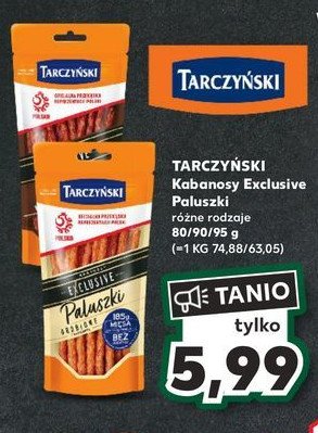 Kabanos drobiowy Tarczy艅ski exclusive promocja