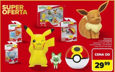 Zabawka z linii POKÉMON promocja w Carrefour
