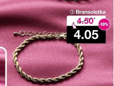 Bransoletka promocja w Woolworth