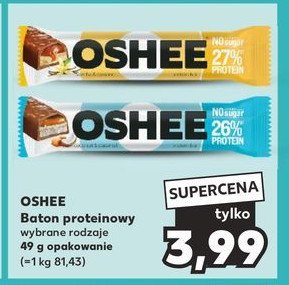 Baton kokosowy Oshee protein promocja