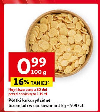 Płatki kukurydziane promocja