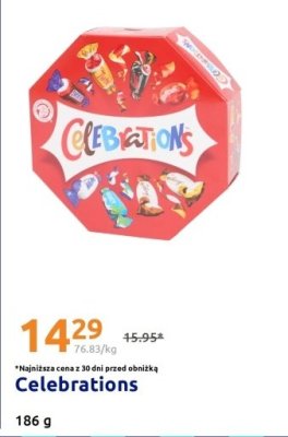 Czekoladki Celebrations promocja w Action