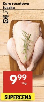 Kura rosołowa tuszka promocja w Delikatesy Centrum