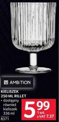 Kieliszek 250 ml Rillet promocja w Selgros