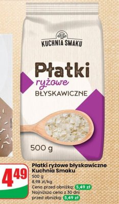 Płatki ryżowe błyskawiczne  promocja w Dino