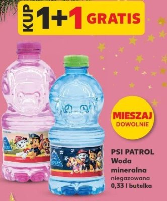 Woda mineralna niegazowana 0,33 l  promocja w Kaufland