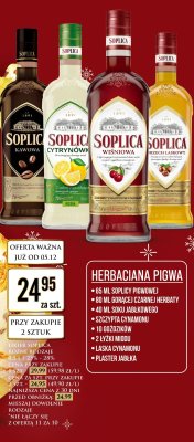 Likier Soplica Kawowa promocja w Dino