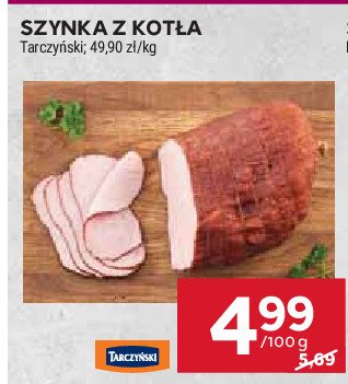 Szynka z kotła Tarczyński promocja w Stokrotka