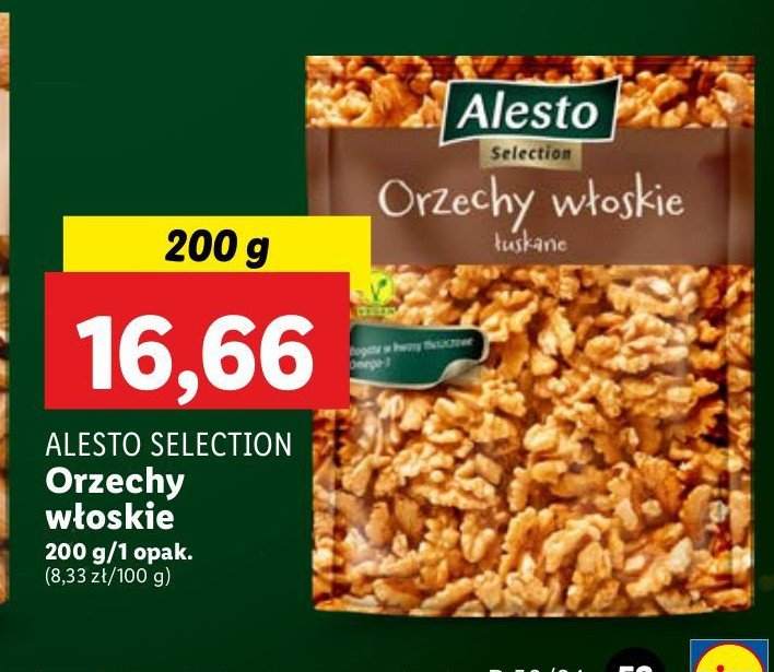 Orzechy włoskie Alesto promocja