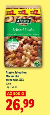 Mieszanka orzechów Alesto Selection, XXL promocja w Lidl