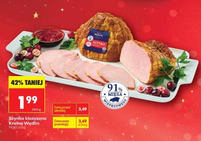 Szynka klasyczna promocja w Biedronka