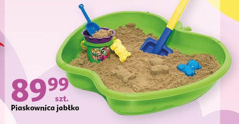 Piaskownica jabłko promocja