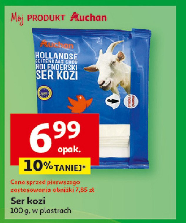 Ser kozi Auchan promocja