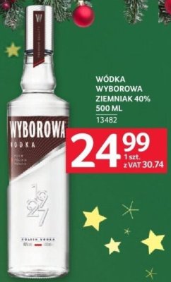 Wódka Wyborowa Ziemniak 40% 500 ml promocja w Selgros