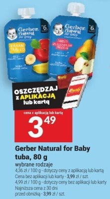 Gerber Natural for Baby tuba, 80 g promocja w Twój Market