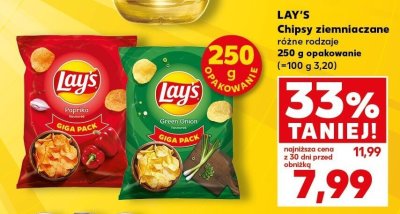 Chipsy ziemniaczane promocja w Kaufland