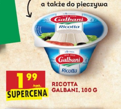 Ser ricotta Galbani (Biedronka) promocja