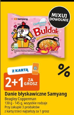 Danie błyskawiczne Samyang Beagley Copperman promocja w Leclerc