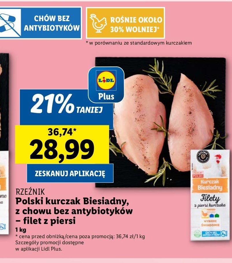 Kurczak biesiadny - filet z piersi Rzeźnik codzienna dostawa promocja