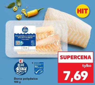 Dorsz polędwica Blue Bay promocja w Kaufland