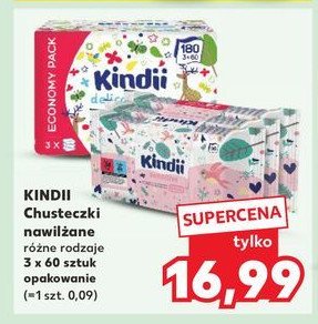 Chusteczki wilgotne ultra sensitive Cleanic kindii promocja