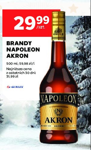 Brandy NAPOLEON AKRON promocja w Stokrotka