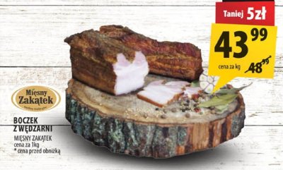 Boczek z Wędzarni Mięsny Zakątek promocja w Arhelan