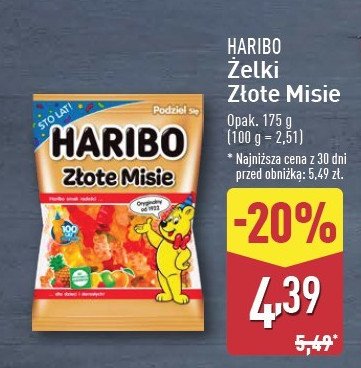 Żelki Haribo promocja w Aldi