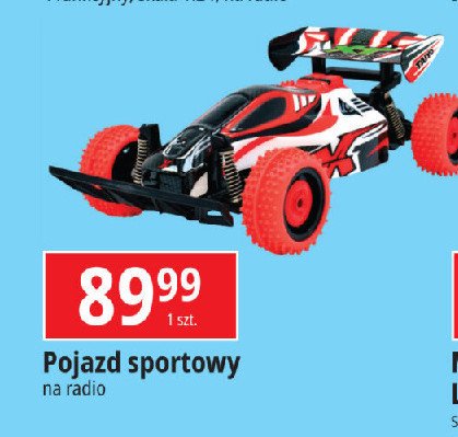 Auto sportowe sterowane radiowo promocja w Leclerc