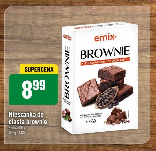 Brownie Emix promocja