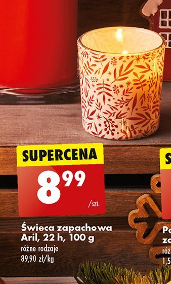 艢wieca zapachowa 22h Aril promocja