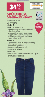 Spódnica damska jeansowa s-xxl Tom & rose promocja