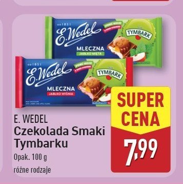 Czekolada jabłko-wiśnia E. wedel promocja