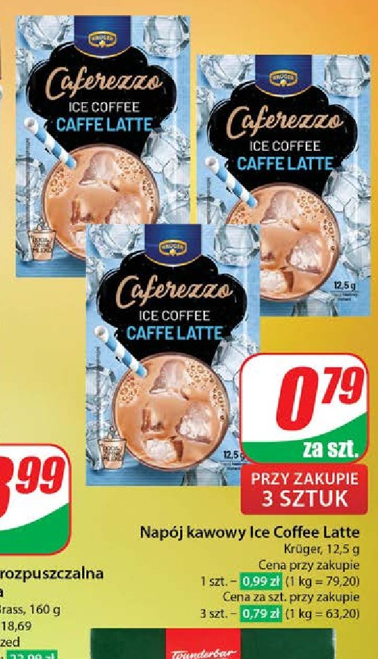 Kawa rmo偶one caffe latte Kruger cafferezzo promocja