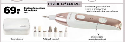 Zestaw do manicure i peducre Profi care promocja