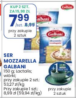 Ser mozzarella wi贸rki Galbani promocja