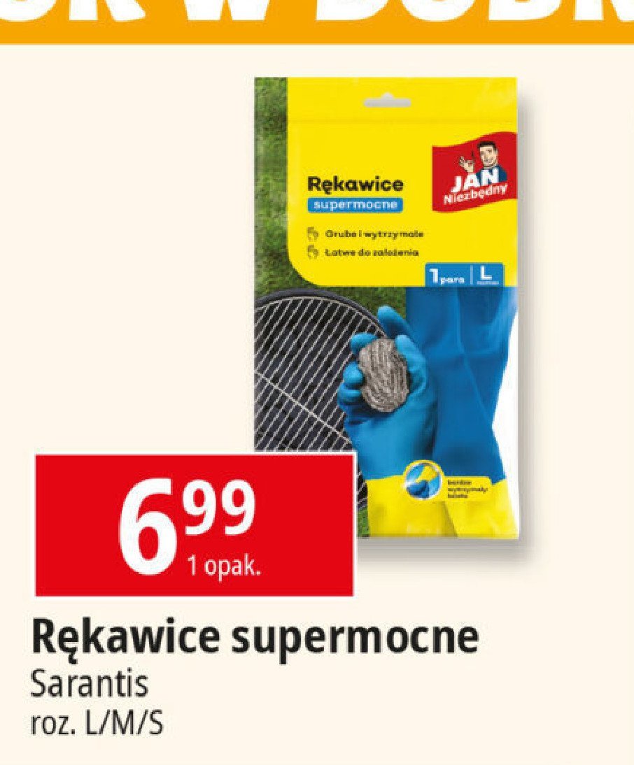 Rękawice supermocne l Jan niezbędny promocja