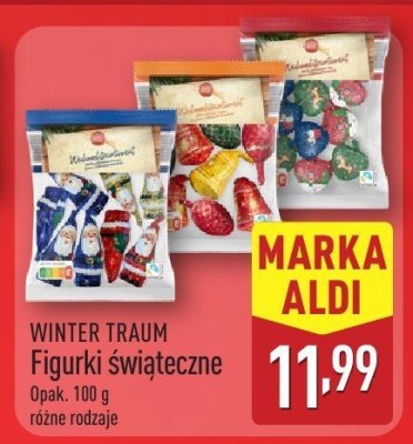 Figurki świąteczne WINTER TRAUM różne rodzaje promocja w Aldi
