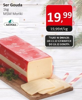 Ser gouda Miletto promocja w Market Point