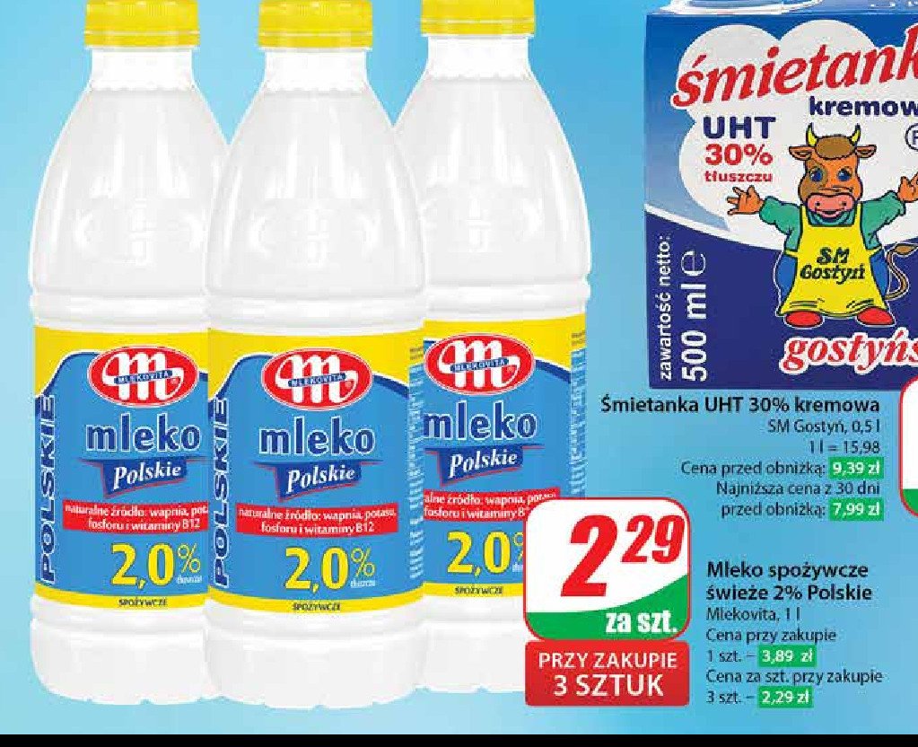 Mleko polskie 2% Mlekovita promocja