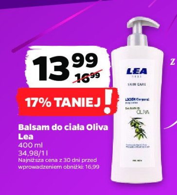 Balsam do ciała oliva LEA promocja