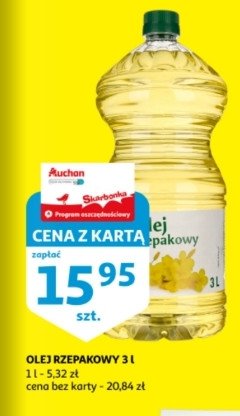 Olej uniwersalny rzepakowy Podniesiony kciuk promocja