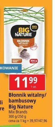 B艂onnik bambusowy Big nature promocja