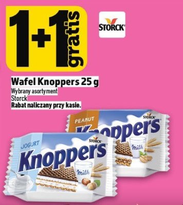 Wafel Knoppers 25 g promocja w TOPAZ