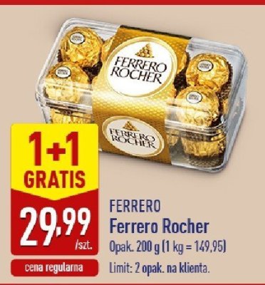 Ferrero Rocher FERRERO promocja w Aldi