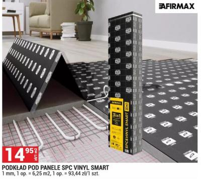 Podkład pod panele SPC Vinyl Smart promocja w Merkury Market
